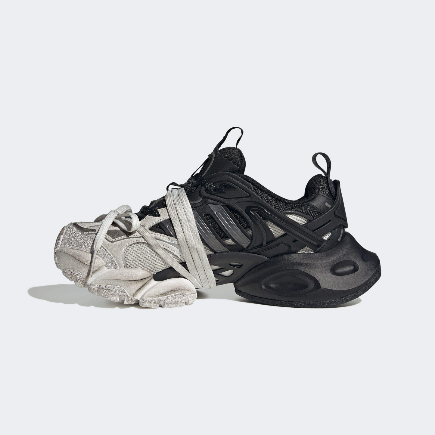 Adidas XLG Runner Deluxe - Black and White