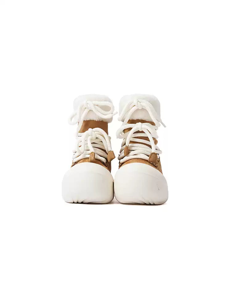 Killwinner Short Furt Snow Boots - Brown