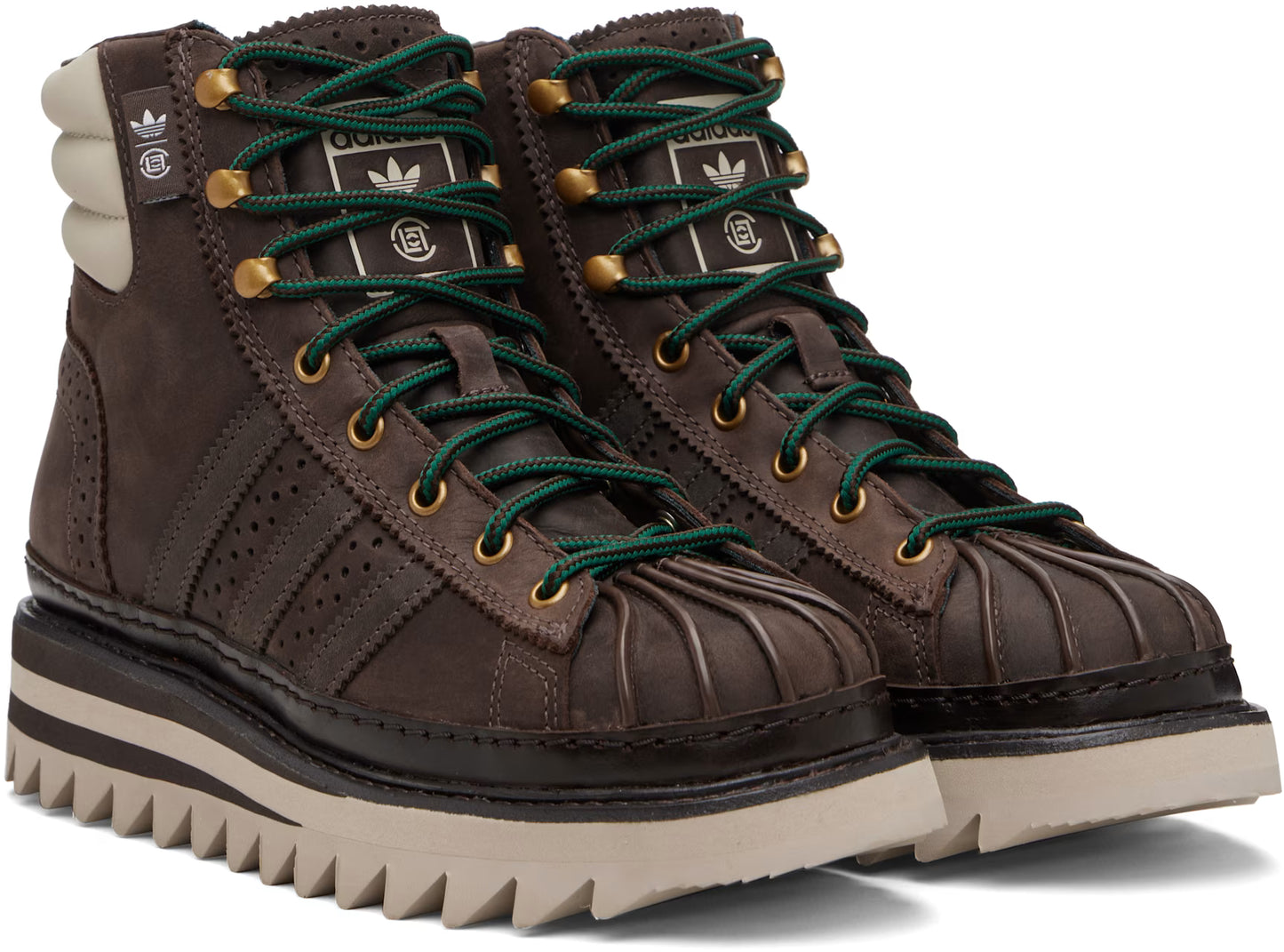 Adidas Originals CLOT Pro Model Boots - Brown